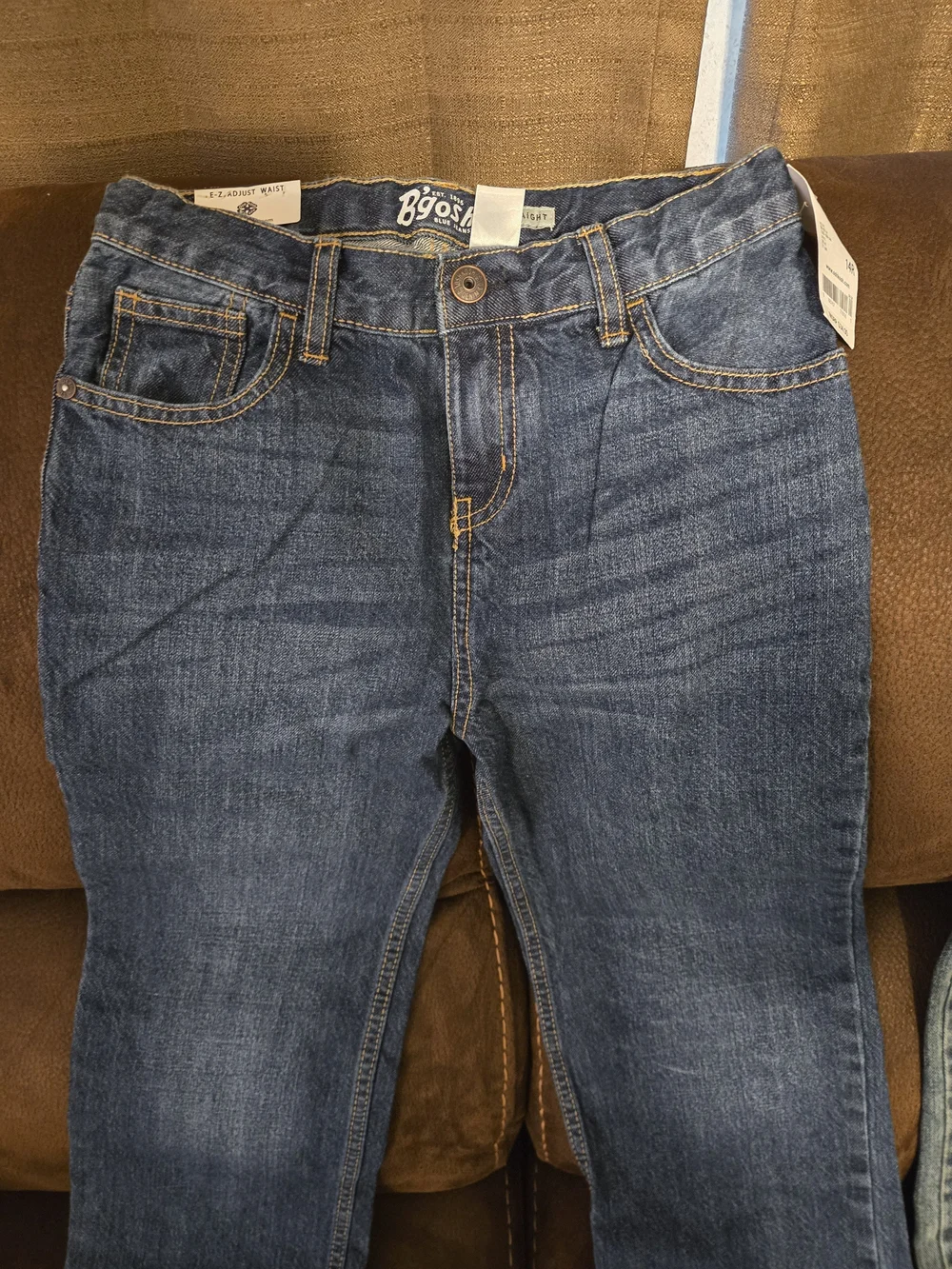 Lee & OshKosh Straight Leg Kids Jeans Duo - Blue Denim